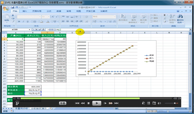 excel 2007办公视频教程