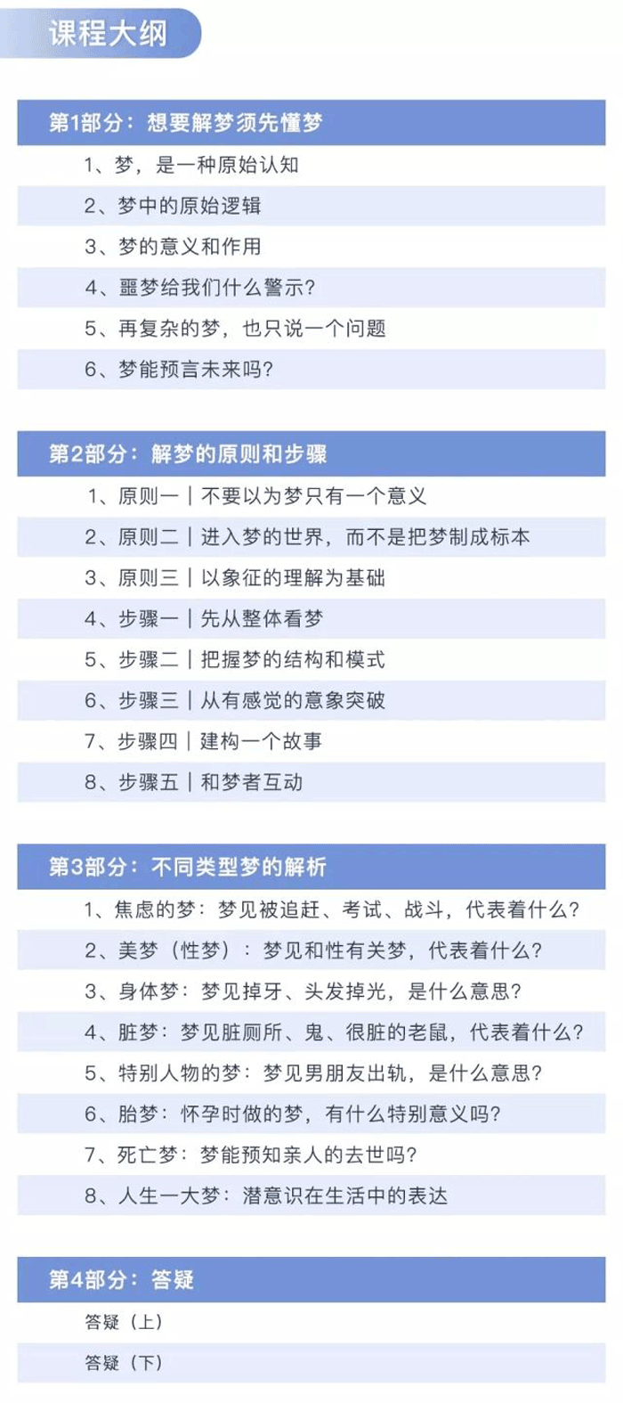 朱建军的24堂解梦