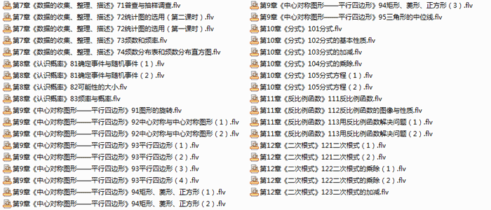 八年级数学下册