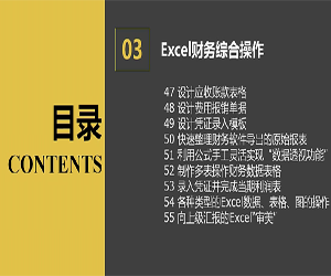 Excel财务实战财务人员工作必备的Excel操作技巧