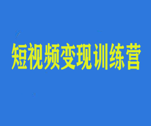 零基础新手短视频变现训练营