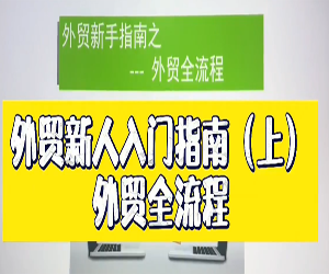 0到1学外贸新手到外贸精英全流程