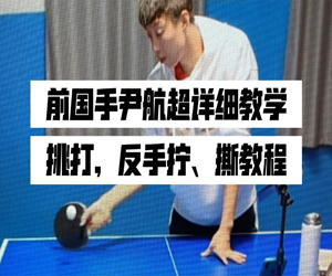 中国国家乒乓球队国手尹航教学合集